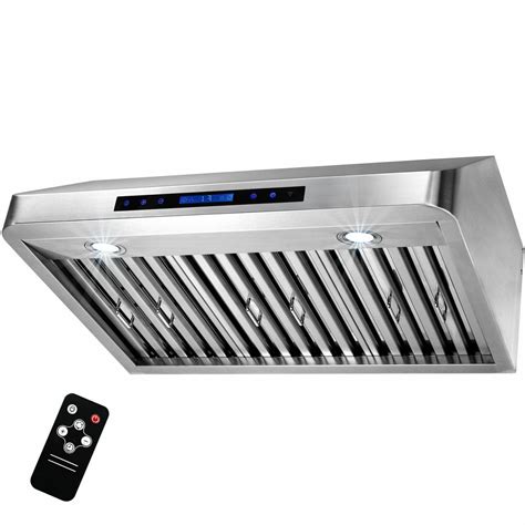 akdy 30 under cabinet stainless steel range hood rs-1802n|30 inch range hood.